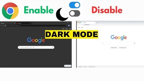 How to Enable or Disable Dark Mode on Chrome in just one click (PC & Laptop) - 2024 Latest