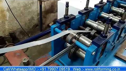 Ceiling T Grid Roll Forming Machine - T Bar Making Machine