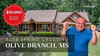Move-In Ready 4-Bedroom Home Tour | 6268 Spring Crossing, Olive Branch, MS | $10k Closing Cost Help!