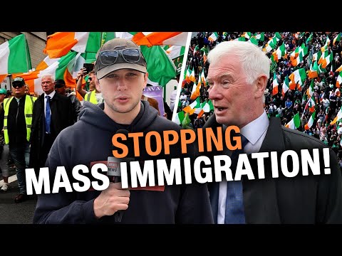 Malachy Steenson speaks out as protests against mass migration grow in Ireland