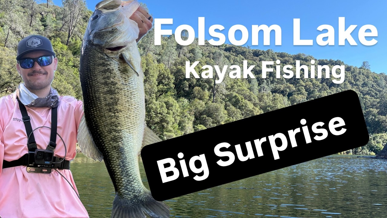 Folsom Lake Kayak Fishing – Big Surprise