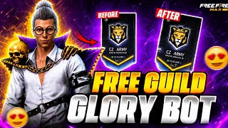 FREE GUILD GLORY BOT😍| HOW TO MAKE GUILD GLORY BOT FF🤯|guild glory bot|cz is live screenshot 1