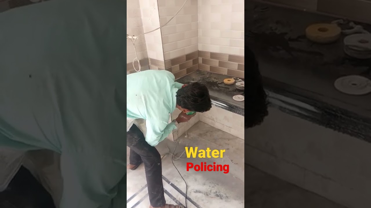 granite kitchen / water policing / granite platform