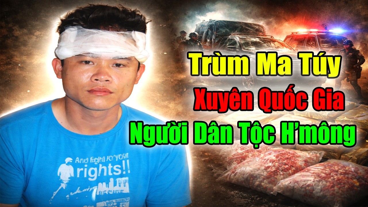 TRÁNG A CHƯ- Trùm Ma Túy Lao Xe Vào Công An Để Tự Sát — 1.784 Bánh Heroin Và 7 Án Tử Hình.