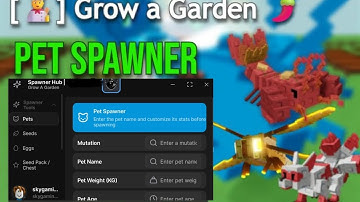 [✨] NEW PET SPAWNER! 🦝 Grow a Garden 🌶️ Script! • No Key 🔥 *UNPATCHED* 🌈 100% Work ✅ - Sky Gaming