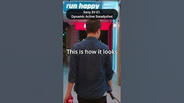 Sony ZV-E1 tips and tricks: How to fix jittery footage? #zve1