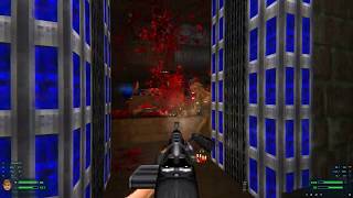 Brutal Doom. Hellbound (revisited). Silentplay. Walkthrough. Map 02 Canal road. reupload