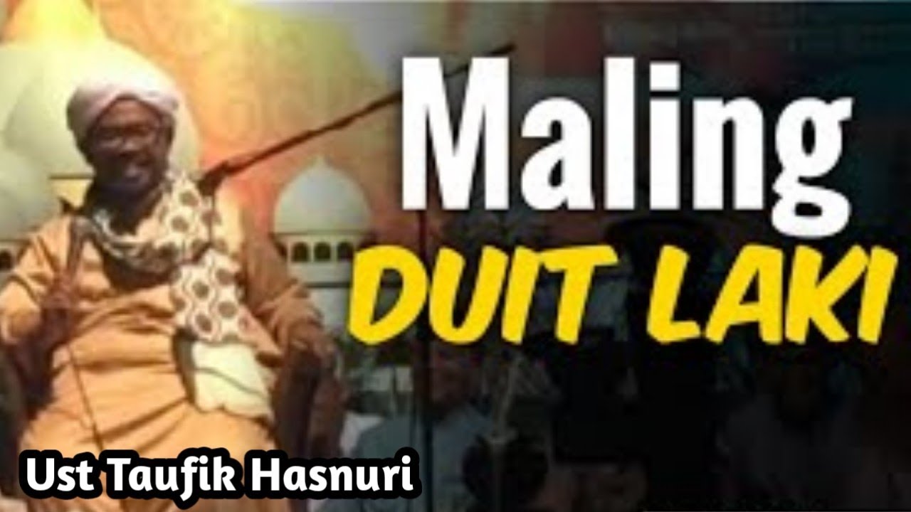 Ustadz Taufik Hasnuri ll Bini Maling Duit Laki / Karno Laki pelit Nak Matilah