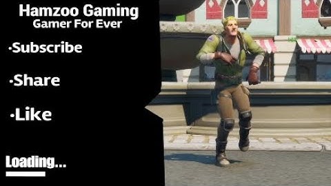 New fortnite intro made from my ps4 pro by HAMZOO GAMING.