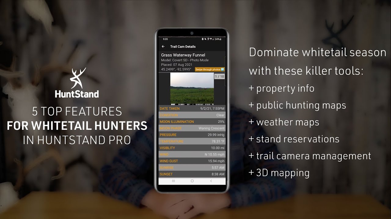 5 Top Features For Whitetail Hunters In HuntStand Pro - YouTube