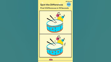 All around Quizz | Spot the Differences 044 Test Your Observation Skills #allaroundquizz #skills