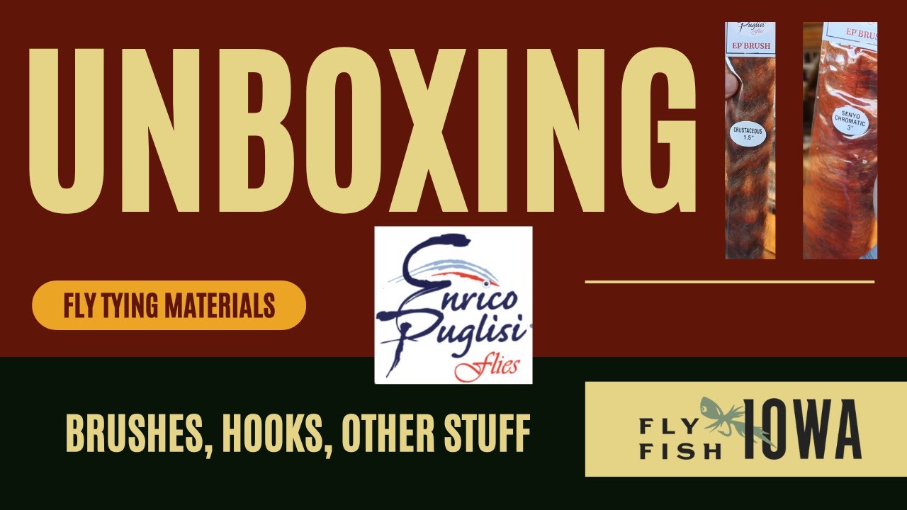Товары для вязания мушек: Распаковка мушек EP Flies