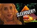 SECRET SLEEPOVER IN MALIBU?! (Lunchy Break)