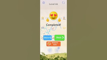 connect emoji level 44 and 45 gameplay | #shorts | connect emoji puzzle game | The Pro Gamer