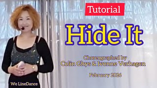 Tutorial : Hide It linedance
