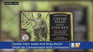 USDA Issues Alert About Salads & Wraps Due To Parasite Concerns