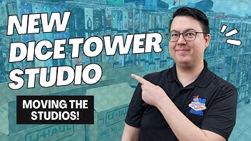 New Dice Tower Studio - Moving The Studios!