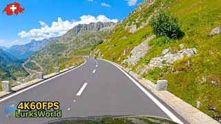 3 Hour Scenic Swiss Alps Road Trip in 4K60  Driving in Switzerland