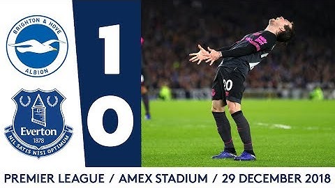 HIGHLIGHTS: BRIGHTON 1-0 EVERTON