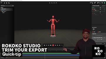 Rokoko Studio Trim Your Timeline to Export Only the Mocap Data You Want