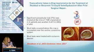 A. Tzifa  | Transcatheter valve-in-valve and valve-in-ring in the tricuspid position.     Patient...