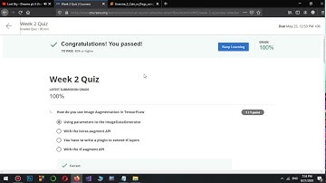 Programming Assignment Solutions | Convolutional Neural Networks in TensorFlow | Coursera | Week 2