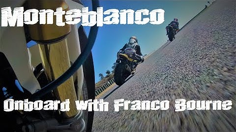 Monteblanco Onboard with Franco Bourne. With Hector Barbara. Honda Fireblade BSB superstock