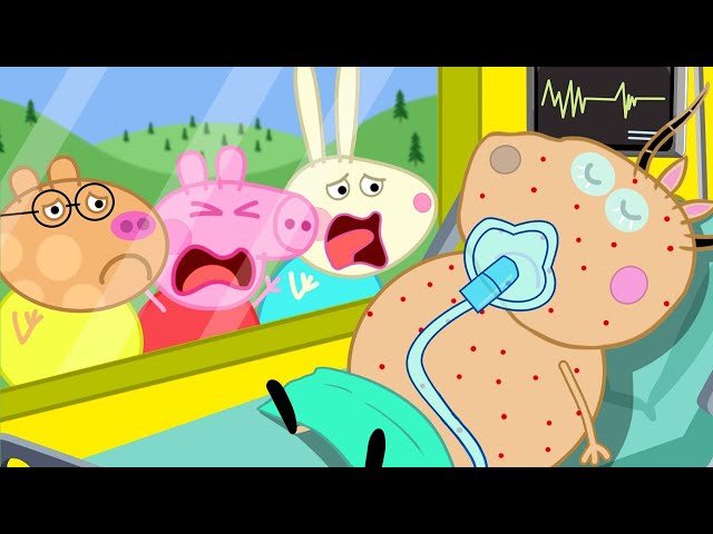 Madame Gazelle, Wake Up Quickly!!!! | Peppa Pig Funny Animation class=