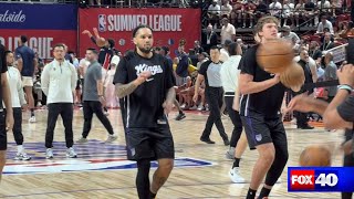 Fox40 exclusive: Kings rookie Emanuel Sharp adapting to NBA style at Summer League