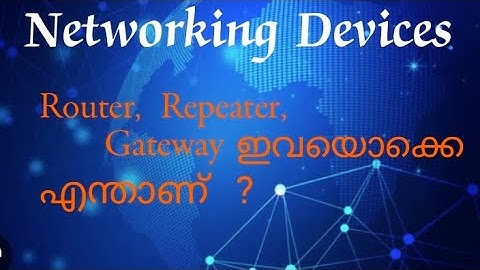 COMPUTER NETWORKING DEVICES #NarangaMittayiEduTech #ldtypist #computerassistant #psc #dca