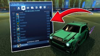 Grinding the Rocket League ranked leaderboards!