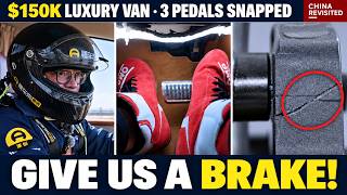 Give Us a Brake! Three Pedals Snapped in Huawei’s $150,000 Luxury Van Tests