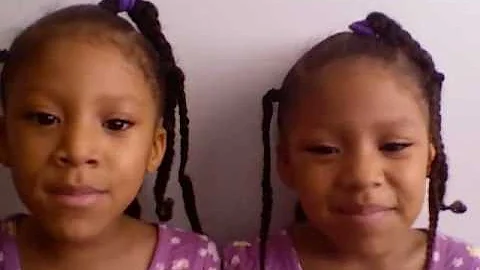 5 year old WICKER TWINS