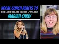 Vocal Coach Reacts to Mariah Carey 'With you' LIVE (The American Music Awards)