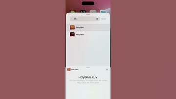 [Guide]How to add a Bible Widget to your phone on iOS