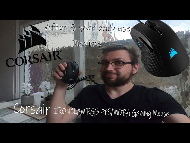 Corsair IRONCLAW RGB Wireless Review 