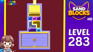 Sand Blocks Level 283 Solution Walkthrough
