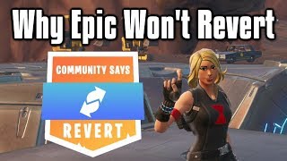 Why Epic Won't Revert Fortnite - The Downfall of Fortnite Battle Royale