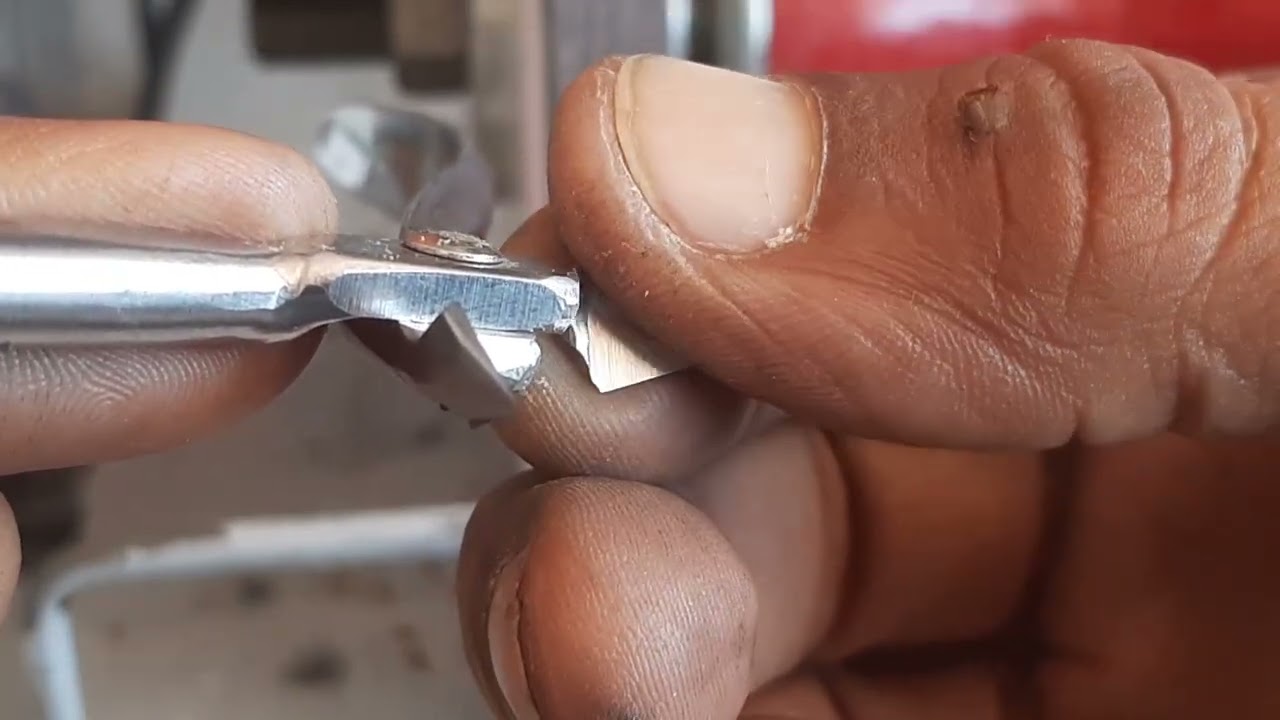 porque não uso rampa para afiar alicate