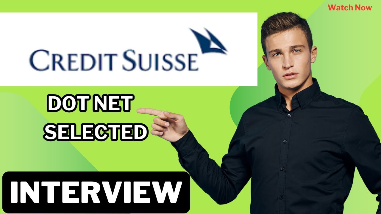 credit suisse dot net interview | dot net microservice interview # ...