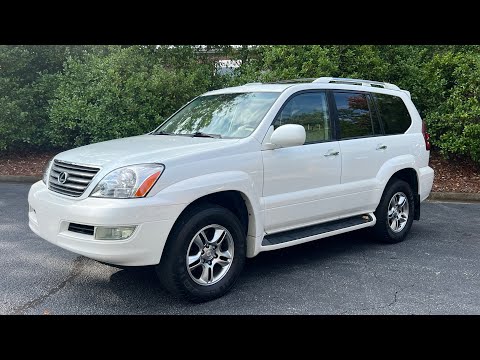くれあ 2008 Lexus GX470 - 165k Blizzard White Pearl - YouTube