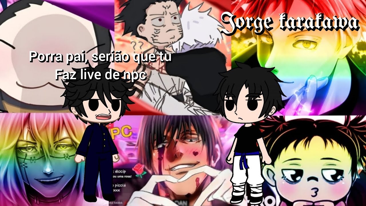 Jujutsu kaisen react drop jujutsu da sacanagem 😳🙈