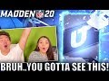 MAKAILA & I OPENED PACKS.. THEN THIS HAPPENED! Madden 20 Pack Opening