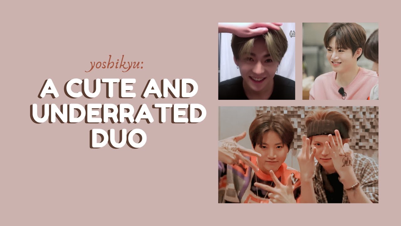 treasure's cute and underrated duo: kim junkyu and yoshinori