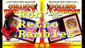 Rolling Thunder on Amstrad CPC 464 (Rob