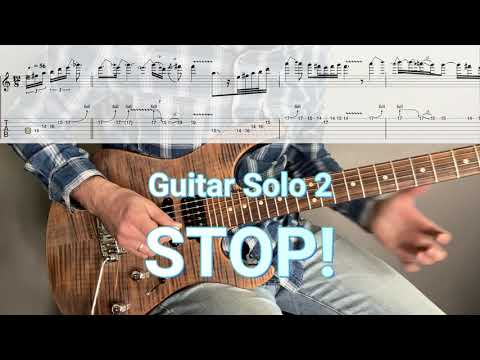 Joe Bonamassa - STOP! - Second Guitar Solo - TAB's & Slow Playing (Patreon)