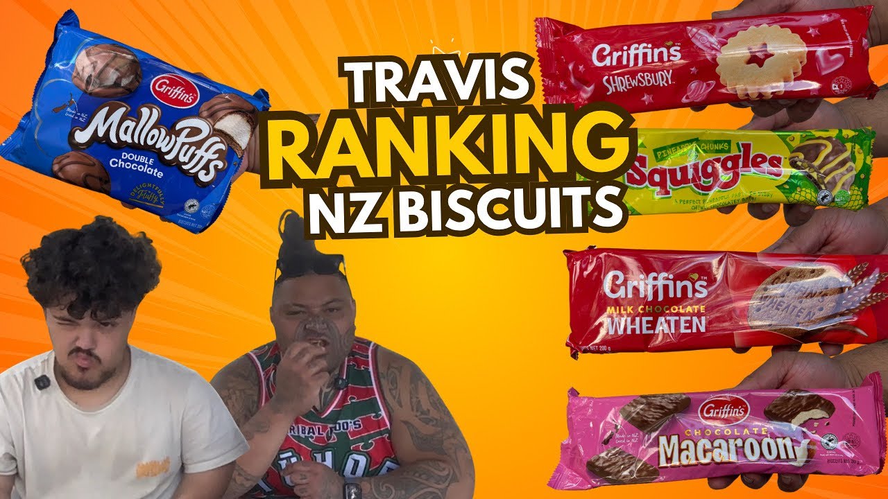 Ranking New Zealand Biscuits from Best to Worst | Aussie Tries NZ Snacks!