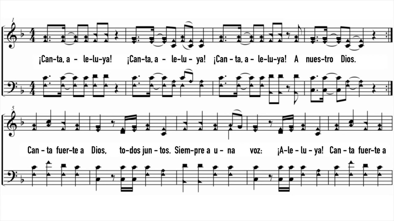 193. ¡Canta, Aleluya! (Práctica) YouTube