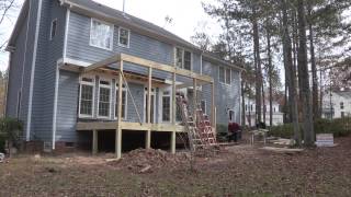 Screen Porch - Start To Finish In 5 Minutes