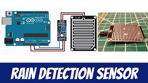 How to use the Rain Sensor with Arduino